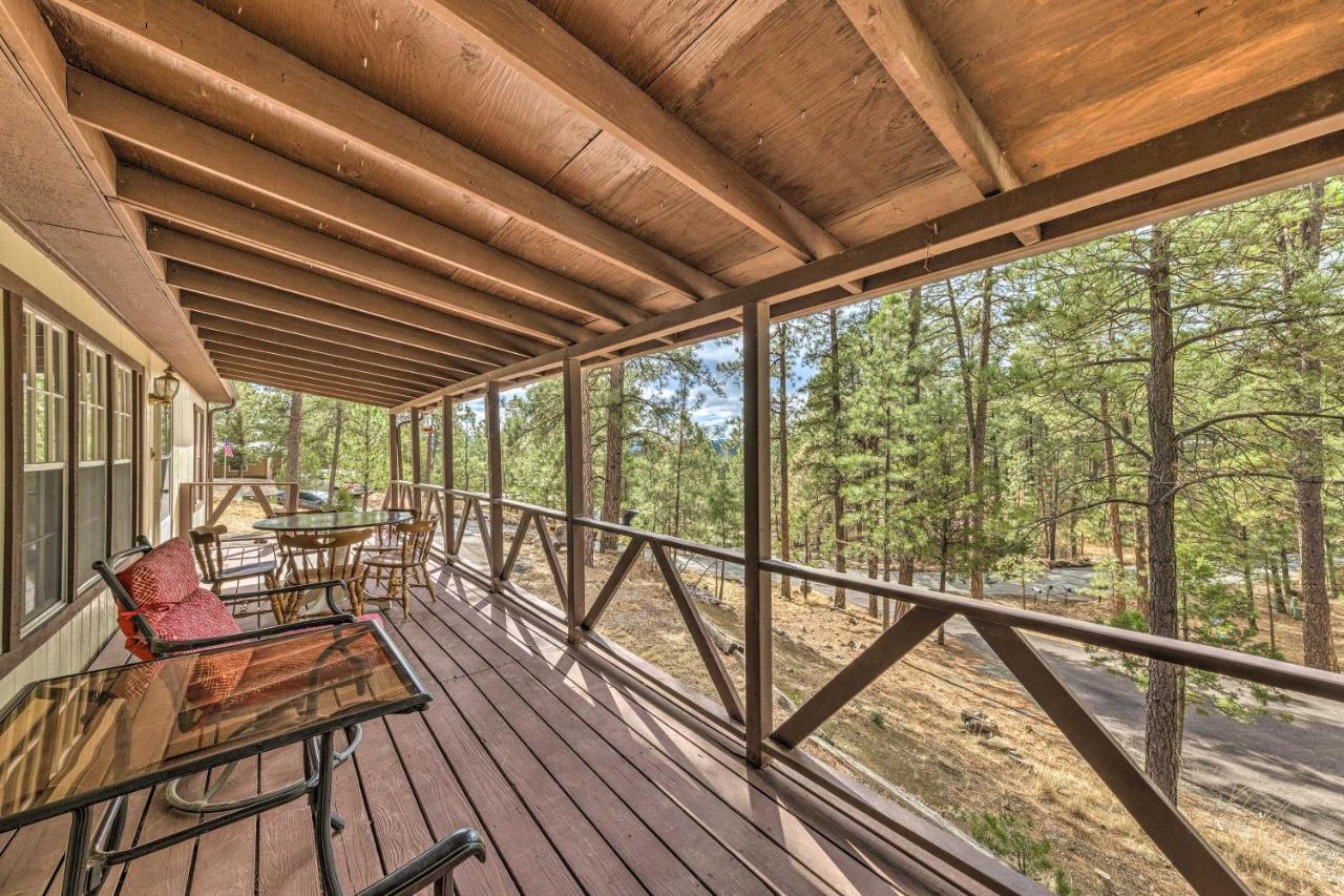 3 Mi To Ruidoso Winter Park Home With Fireplace! Екстер'єр фото