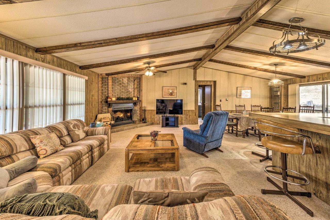 3 Mi To Ruidoso Winter Park Home With Fireplace! Екстер'єр фото