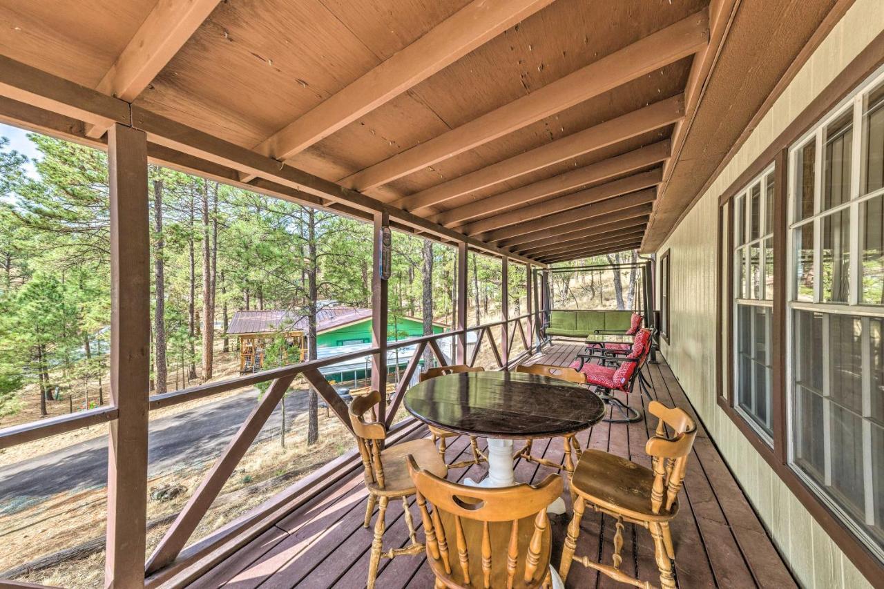 3 Mi To Ruidoso Winter Park Home With Fireplace! Екстер'єр фото